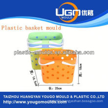 shopping basket mould injection basket mould in taizhou zhejiang china